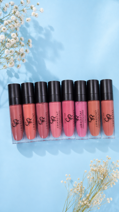 رژلب مایع گلدن رز